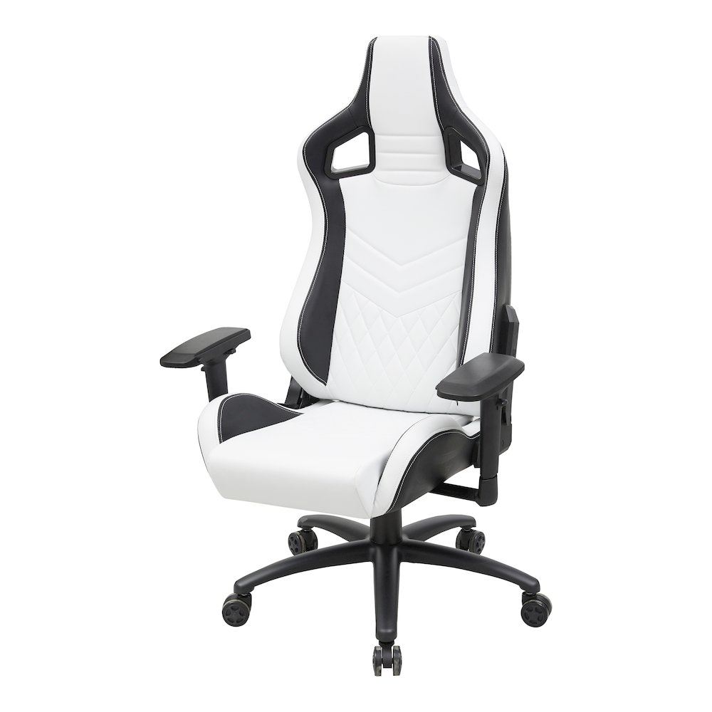 Singe Faux Leather Adjustable Gaming Chair. Picture 3