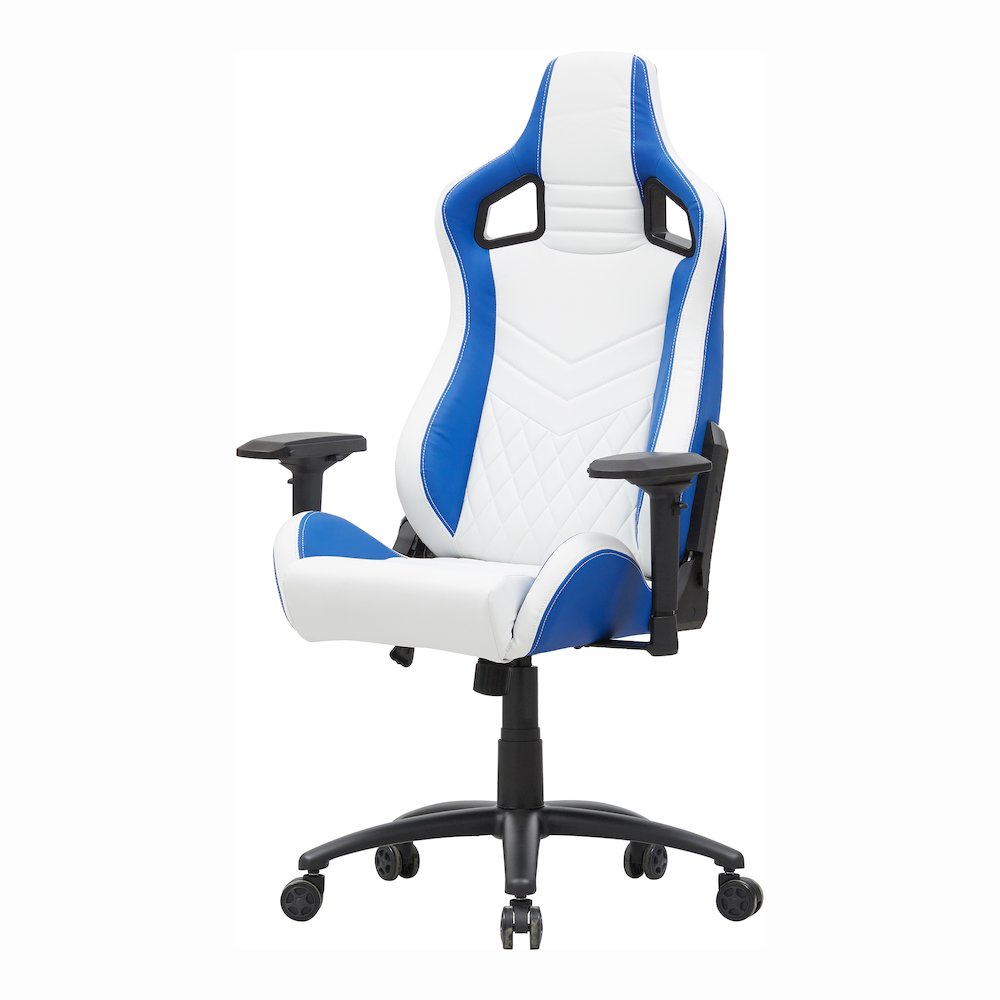 Singe Faux Leather Adjustable Gaming Chair. Picture 1