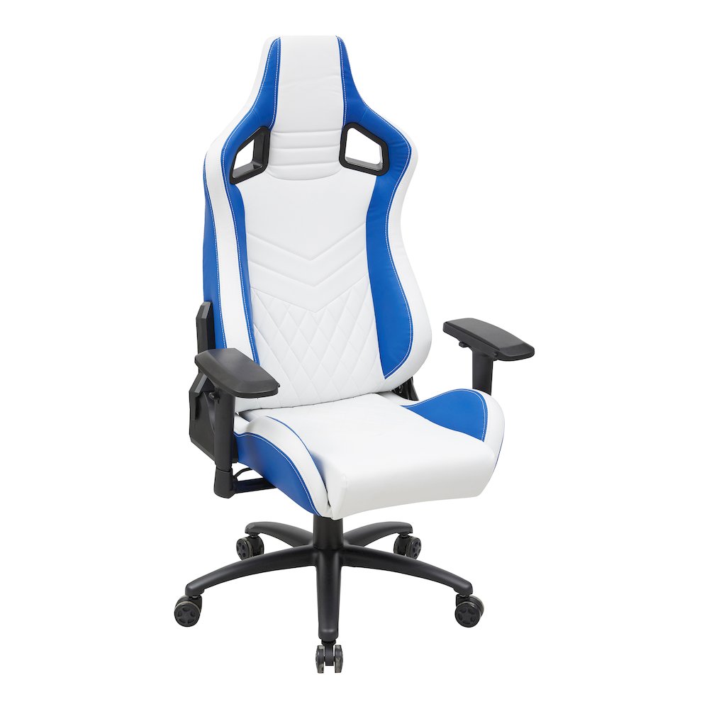 Singe Faux Leather Adjustable Gaming Chair. Picture 3