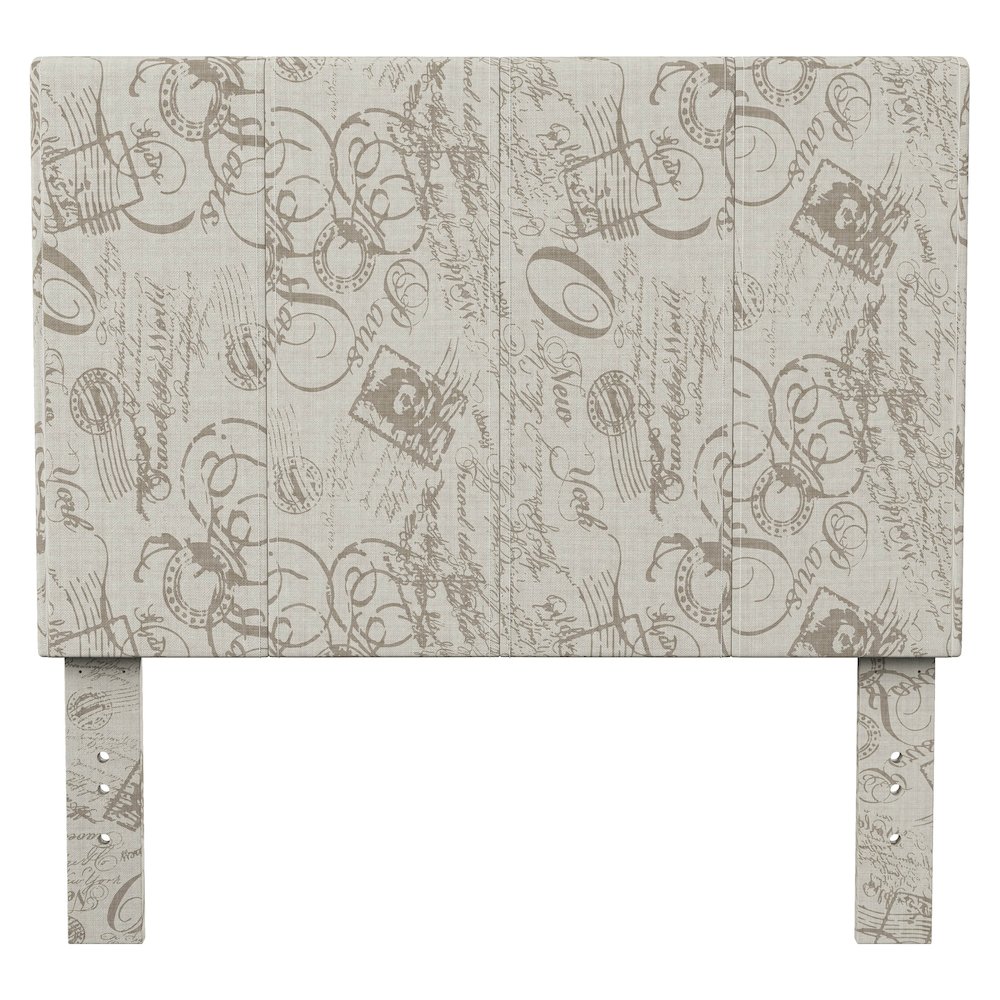 Ramone Contemporary Fabric Headboard. Picture 1