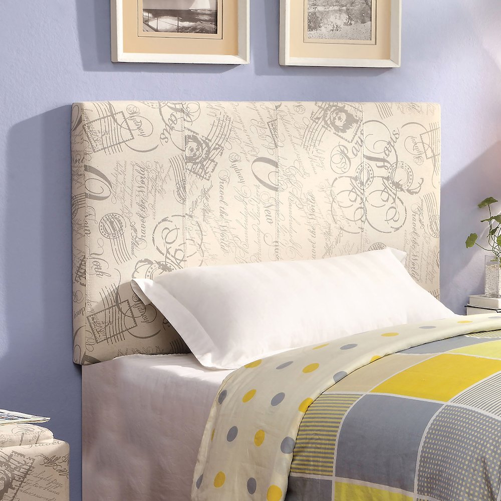 Ramone Contemporary Fabric Headboard. Picture 3