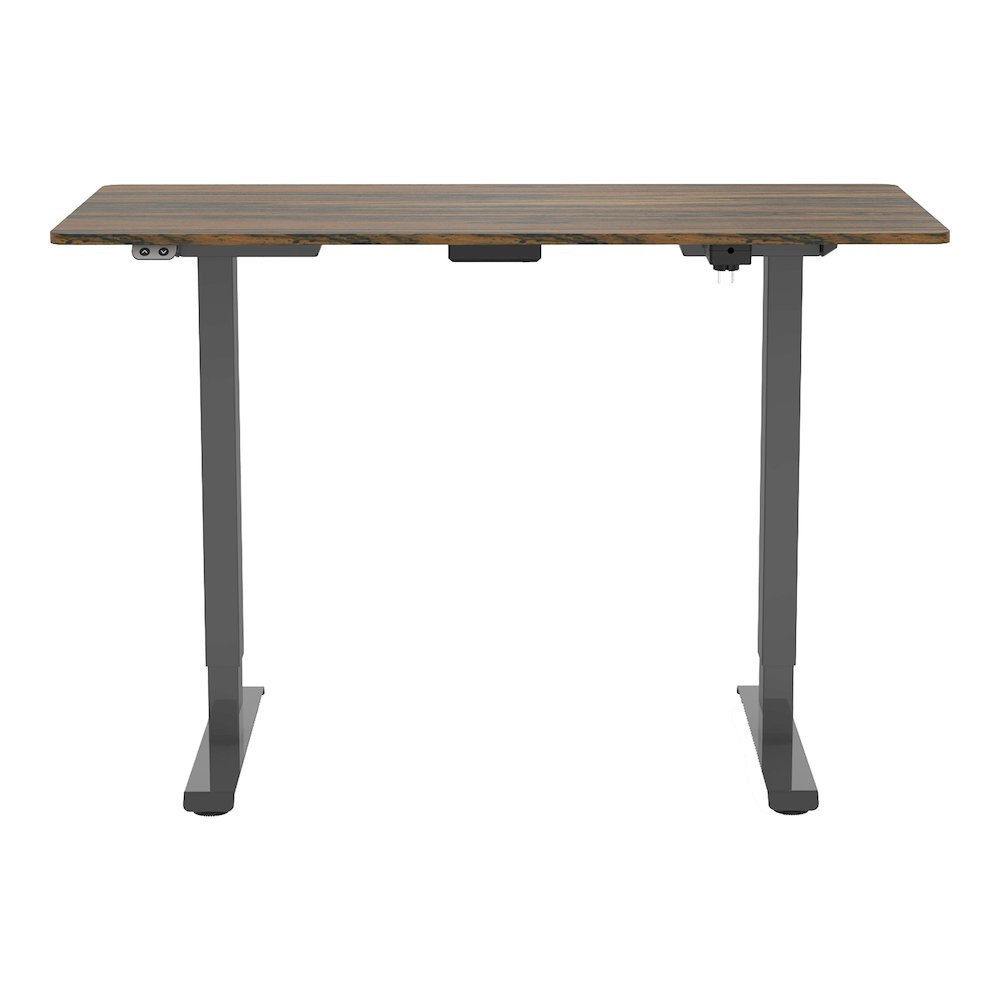 Tilah Metal Height Adjustable Office Desk. Picture 2