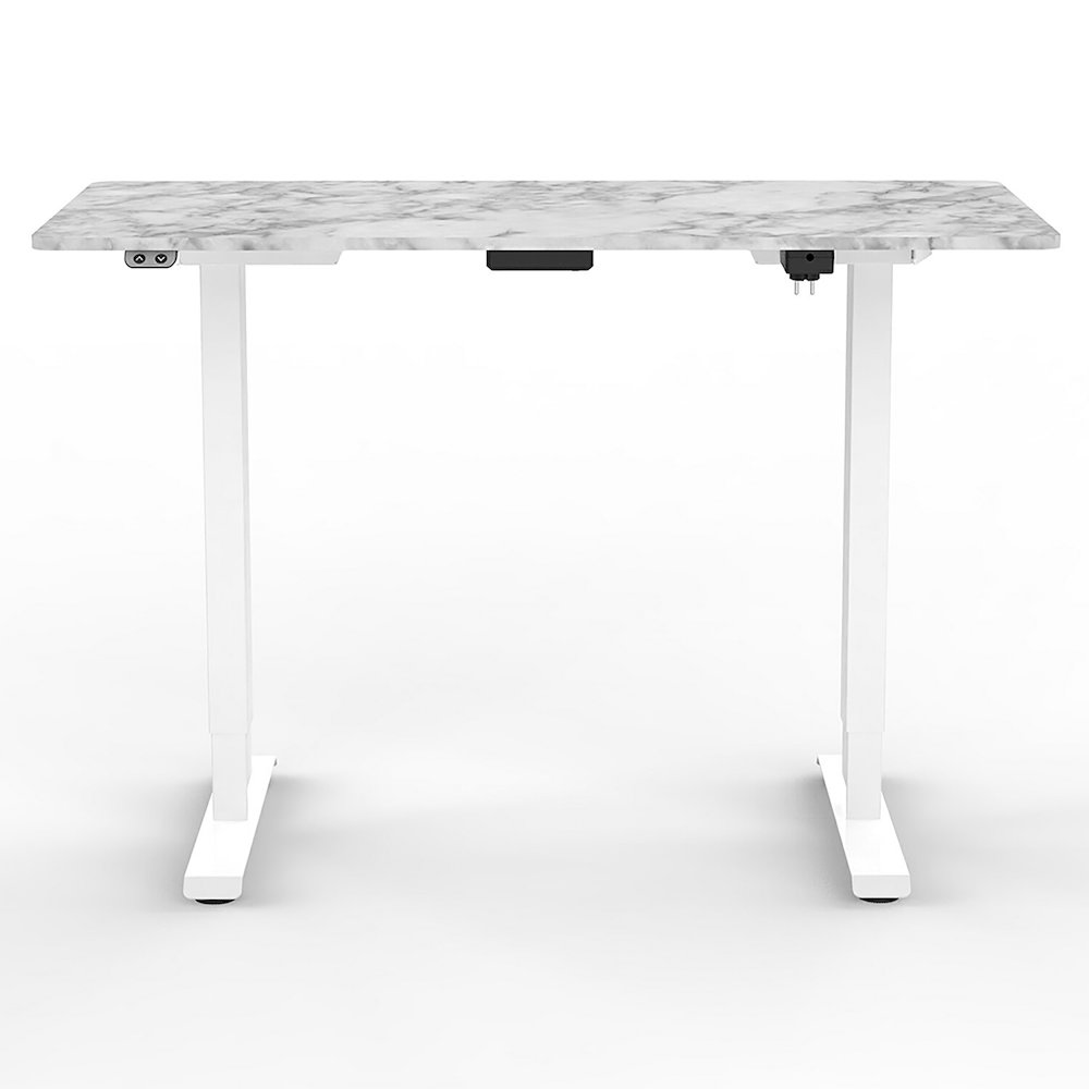 Tilah Metal Height Adjustable Office Desk. Picture 2