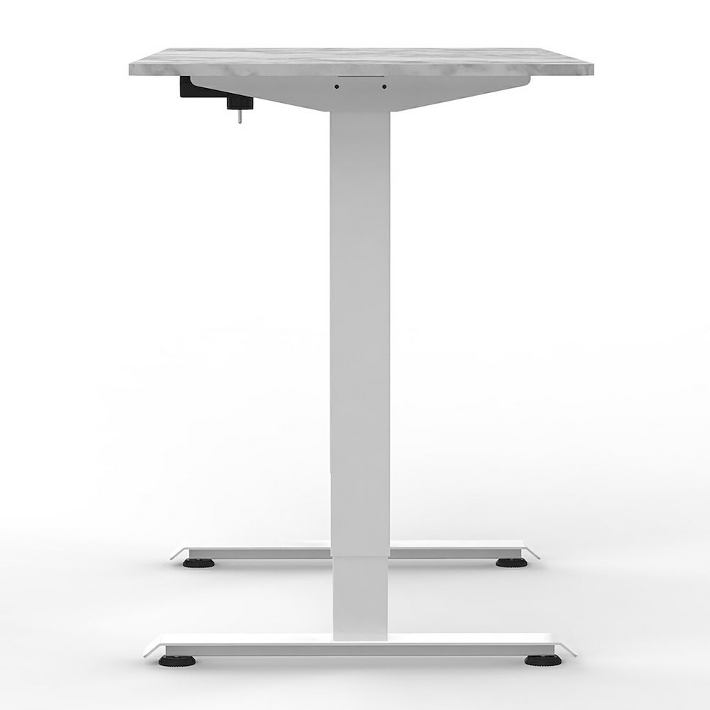 Tilah Metal Height Adjustable Office Desk. Picture 3