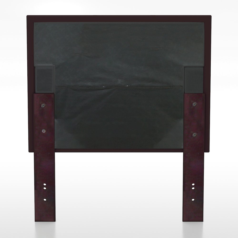 Hellan Fabric Upholstered Twin Headboard in Purple. Picture 4