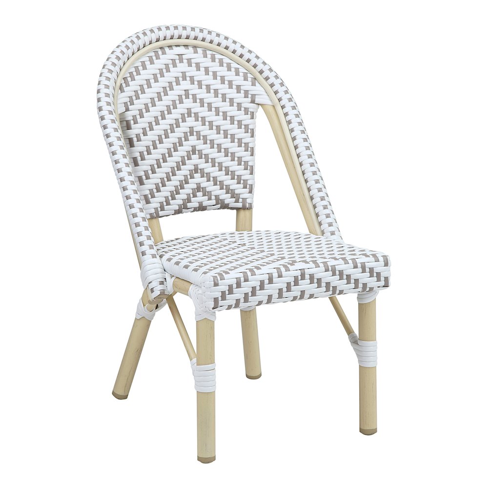 Dakie Aluminum 3-Piece Patio Kids Chair and Table Set. Picture 3