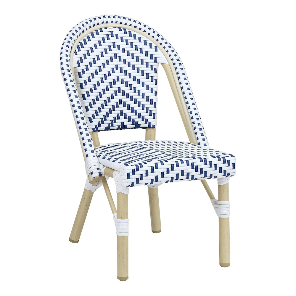 Dakie Aluminum 3-Piece Patio Kids Chair and Table Set. Picture 3
