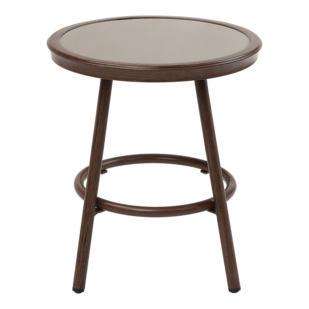 Haft Aluminum Indoor and Outdoor 3pc Table and Chair Set. Picture 2