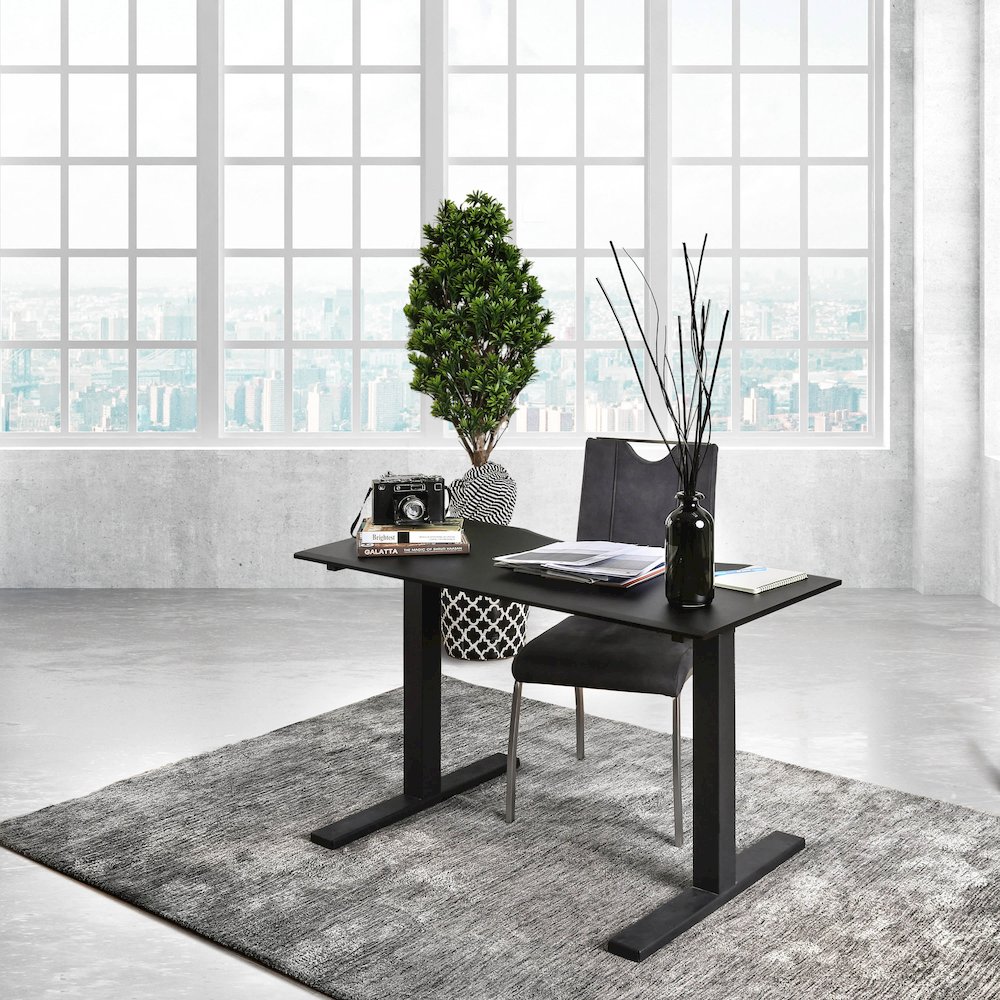 Seantay Metal Adjustable Short Desk with USB. Picture 2