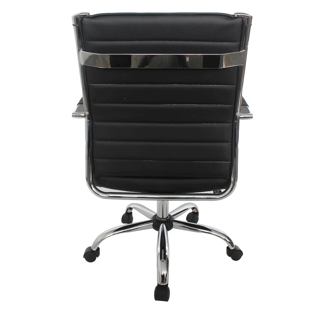 Damse Faux Leather Adjustable Office Chair. Picture 2