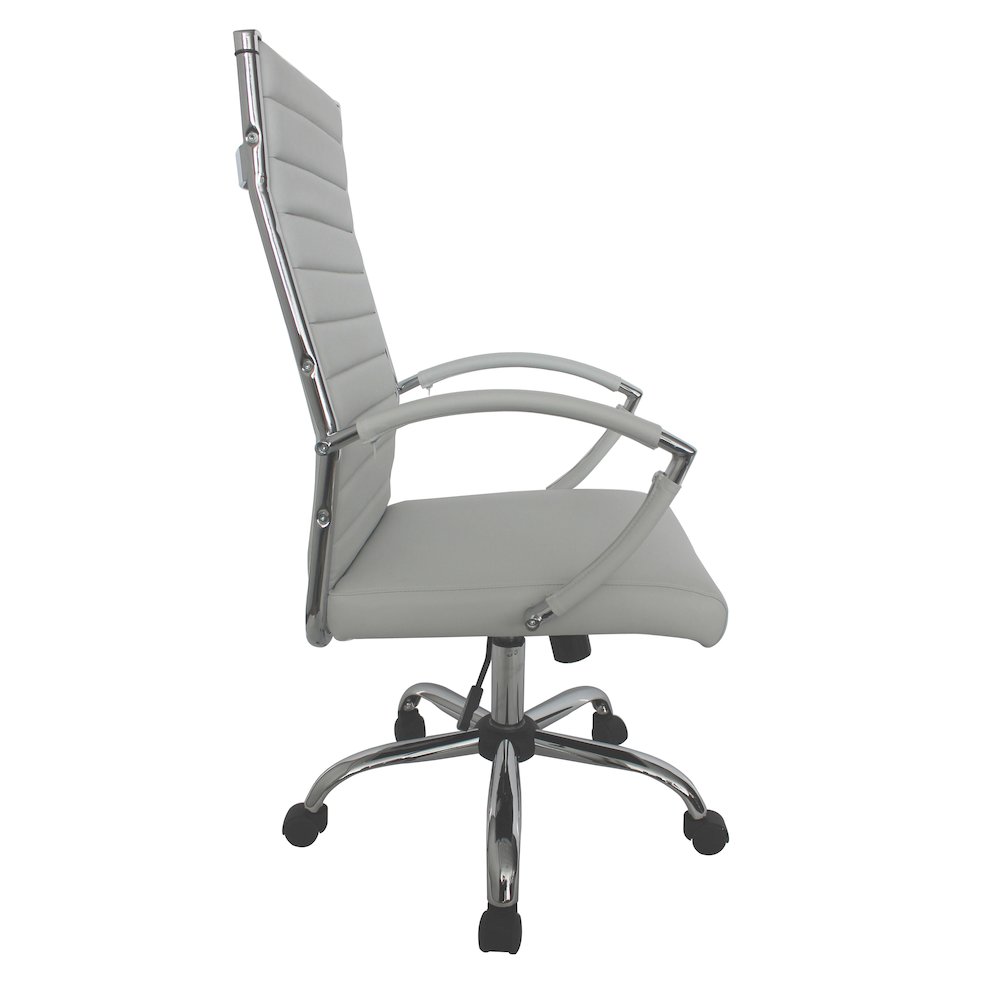 Damse Faux Leather Adjustable Office Chair. Picture 2
