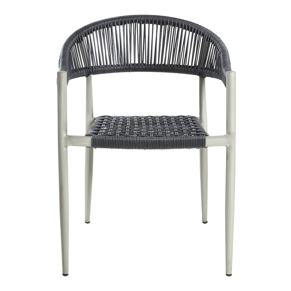 Clark Aluminum Patio Dining Chair (Set of 2). Picture 2