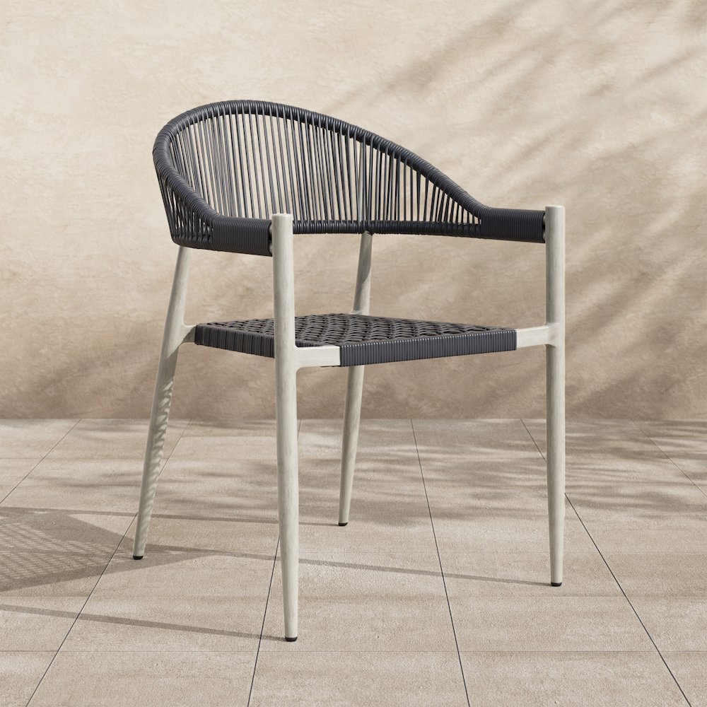 Clark Aluminum Patio Dining Chair (Set of 2). Picture 4