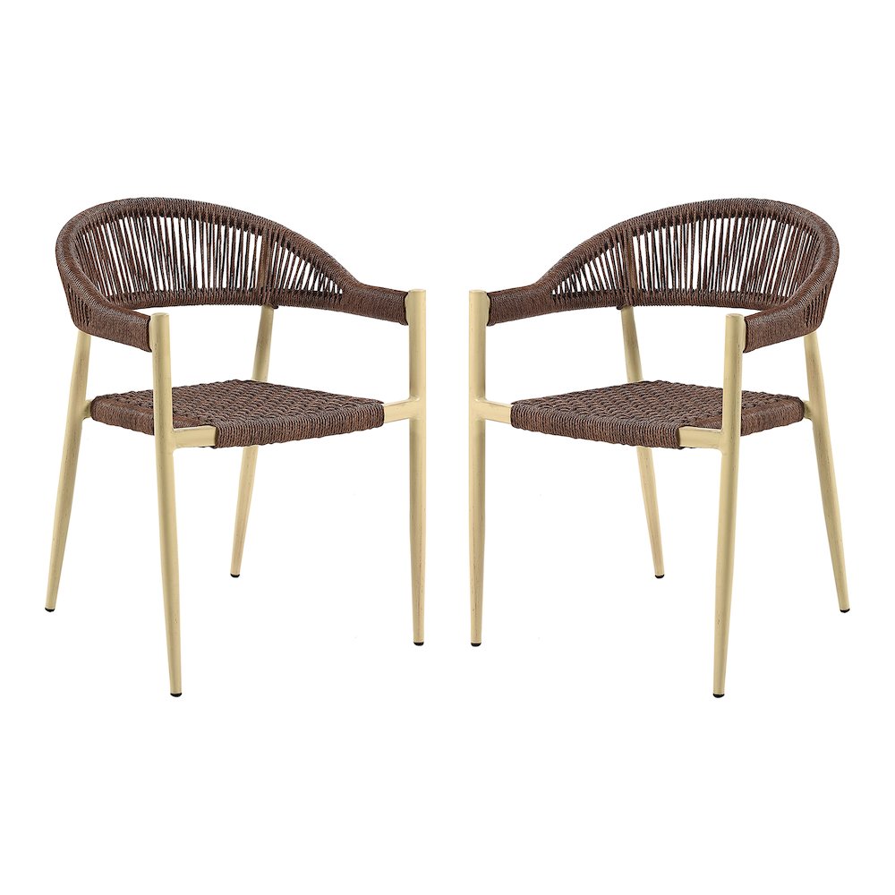 Clark Aluminum Patio Dining Chair (Set of 2). Picture 1