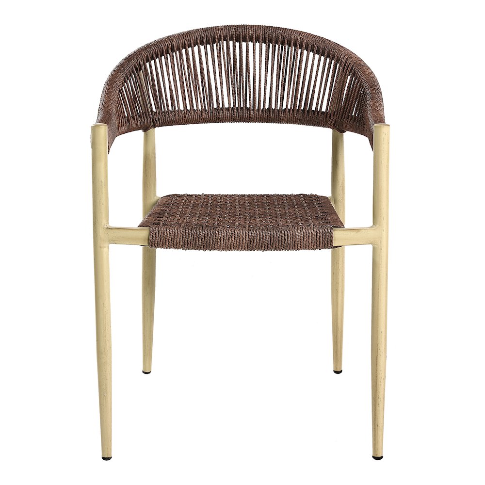 Clark Aluminum Patio Dining Chair (Set of 2). Picture 2