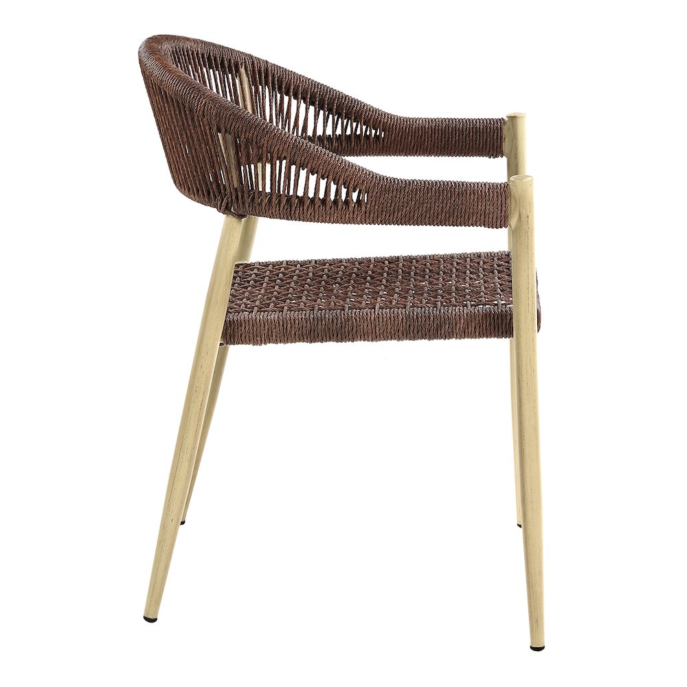 Clark Aluminum Patio Dining Chair (Set of 2). Picture 3