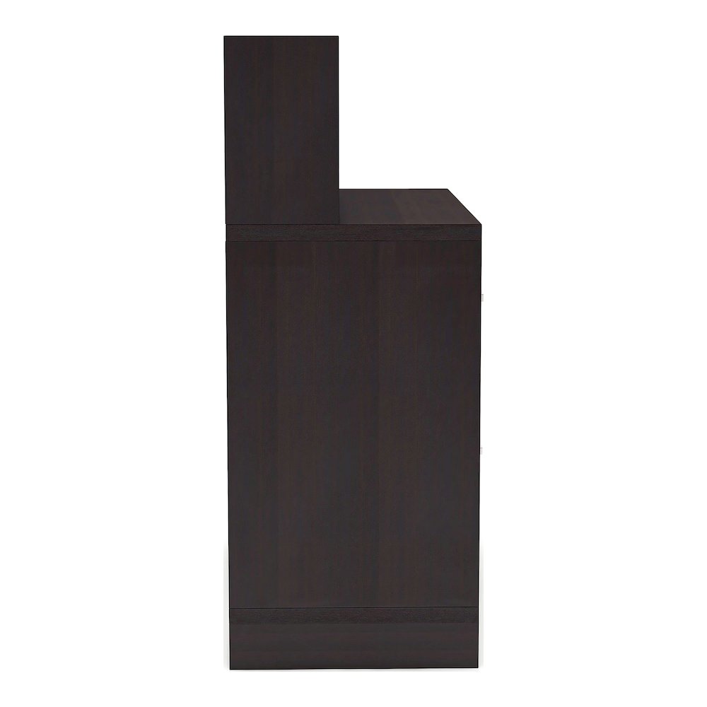 Jonah Wood Multi-Storage Filing Cabinet in Cappuccino. Picture 3