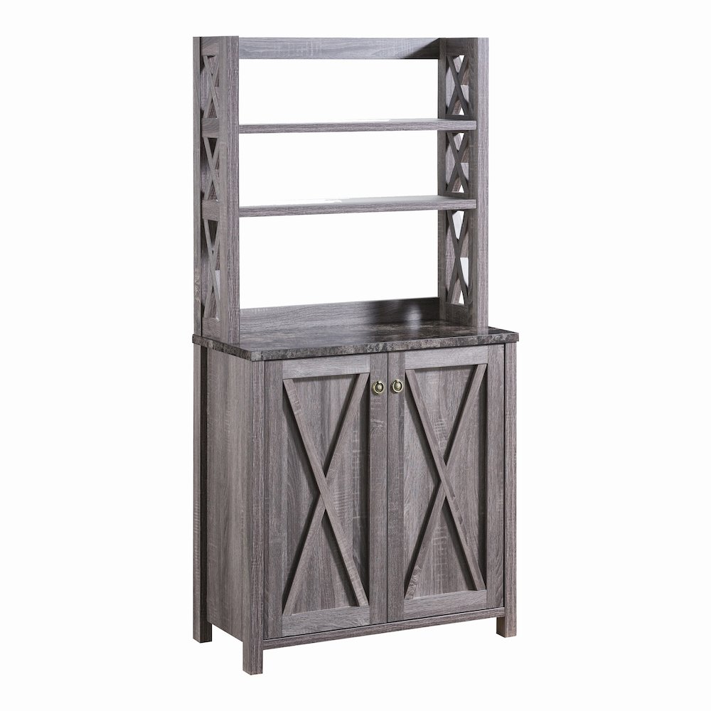 Schuetz Wood Multi-Storage Baker Rack. Picture 1