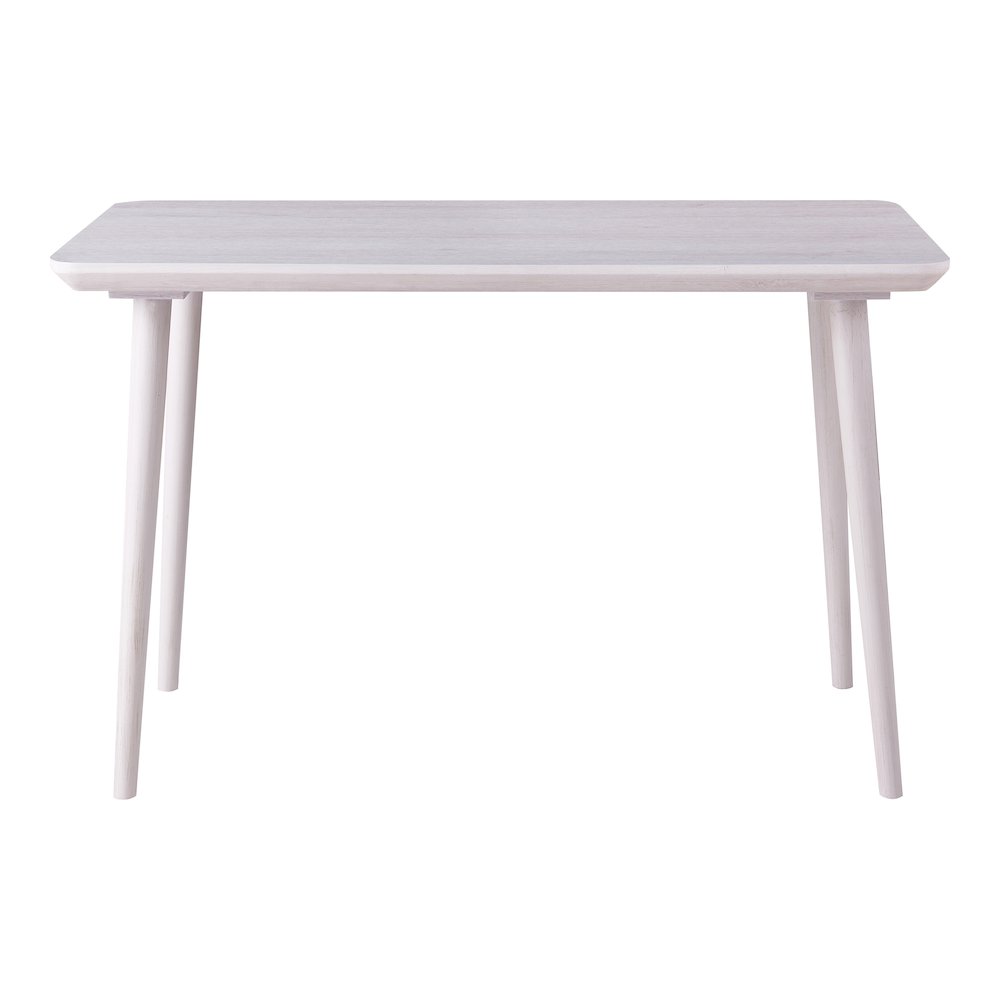 Asa Mid-century Wood Writing Desk in White Oak. Picture 4