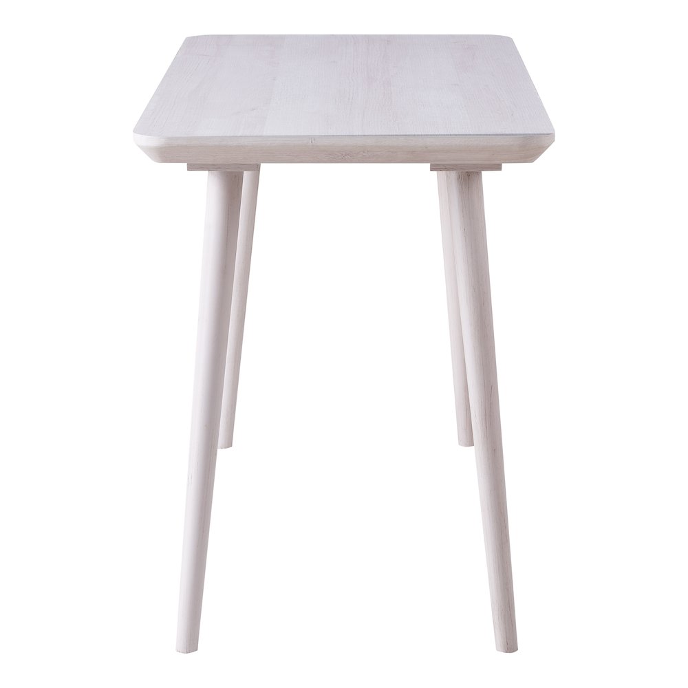 Asa Mid-century Wood Writing Desk in White Oak. Picture 2