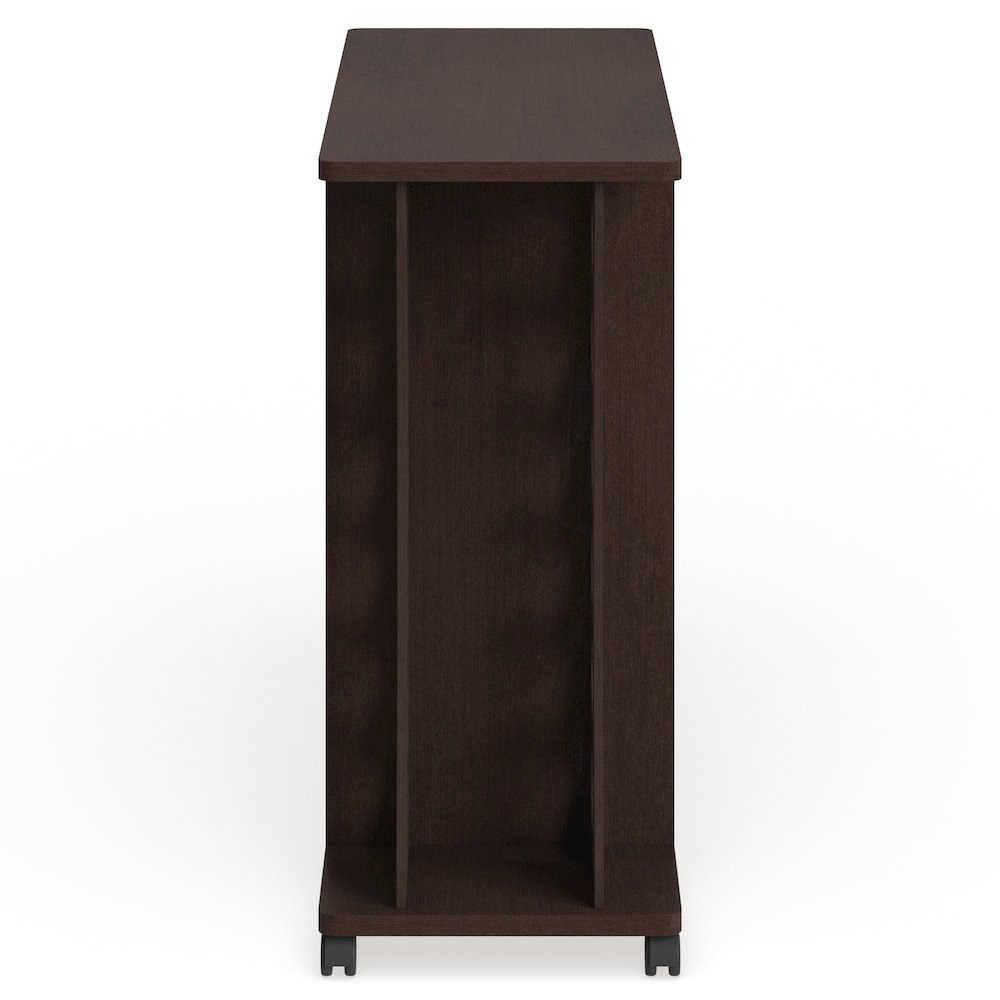 Milan Modern Wood Buffet with Wine Rack in Espresso. Picture 3