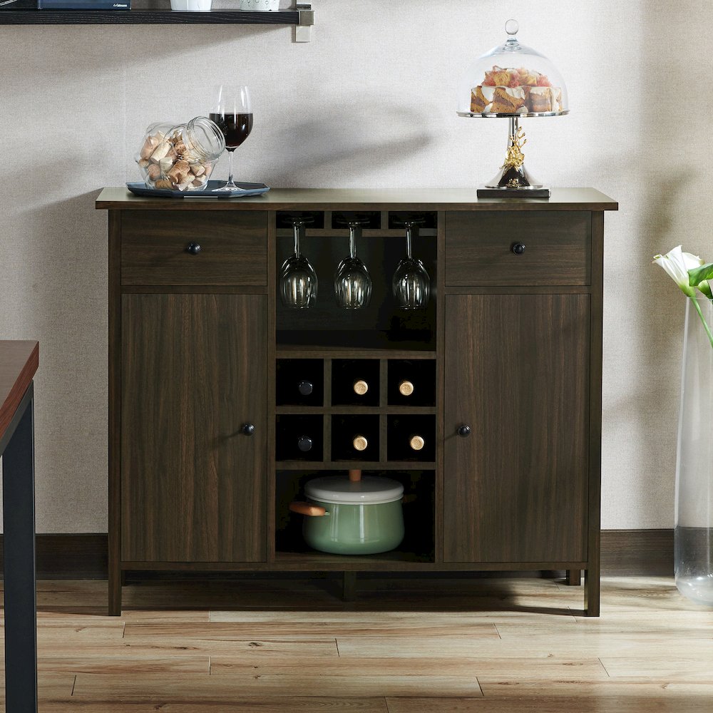 Claus Wood Multi-Storage Buffet Server. Picture 5