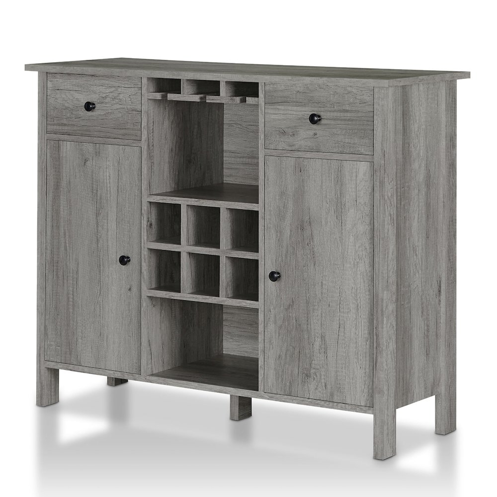 Claus Wood Multi-Storage Buffet Server. Picture 1