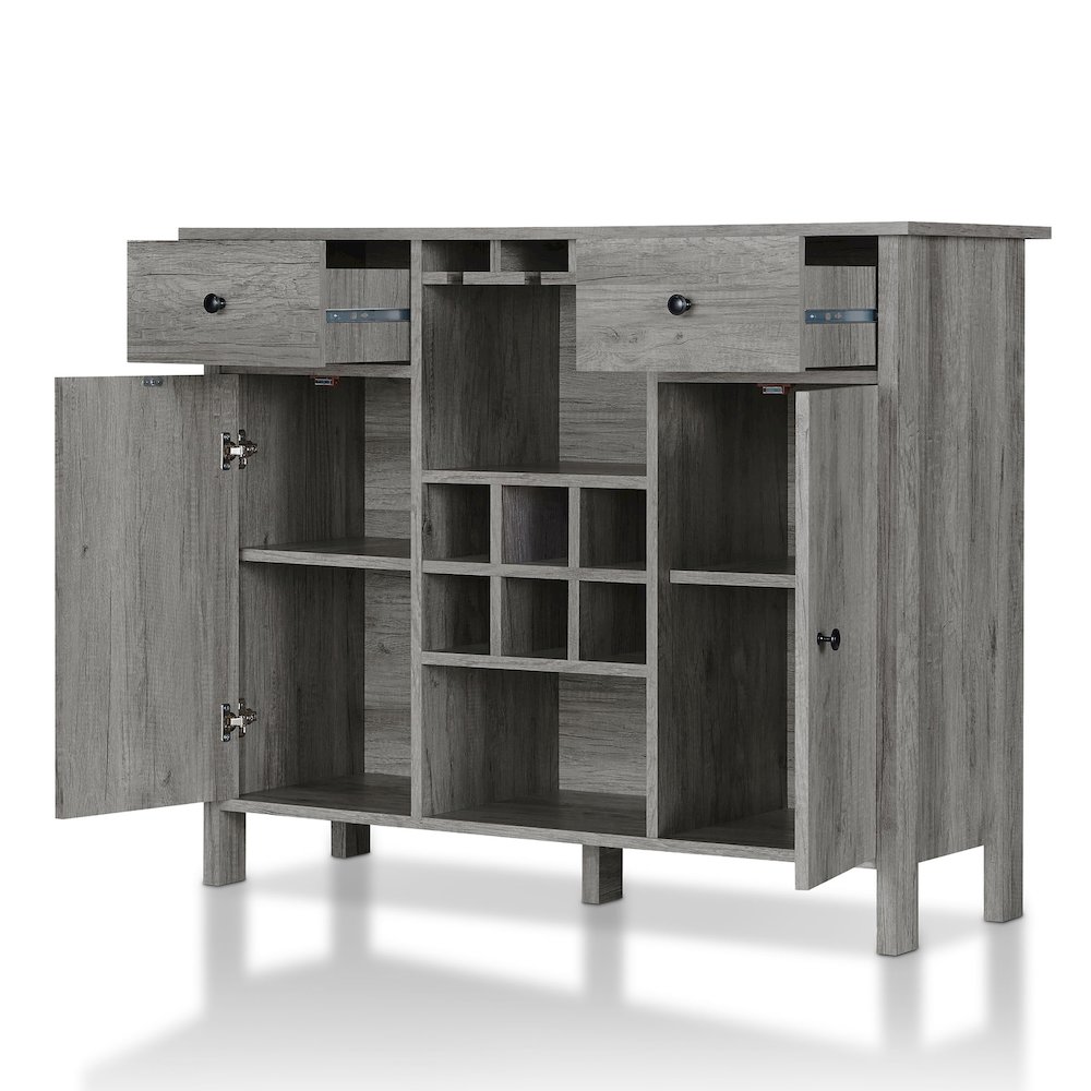 Claus Wood Multi-Storage Buffet Server. Picture 3
