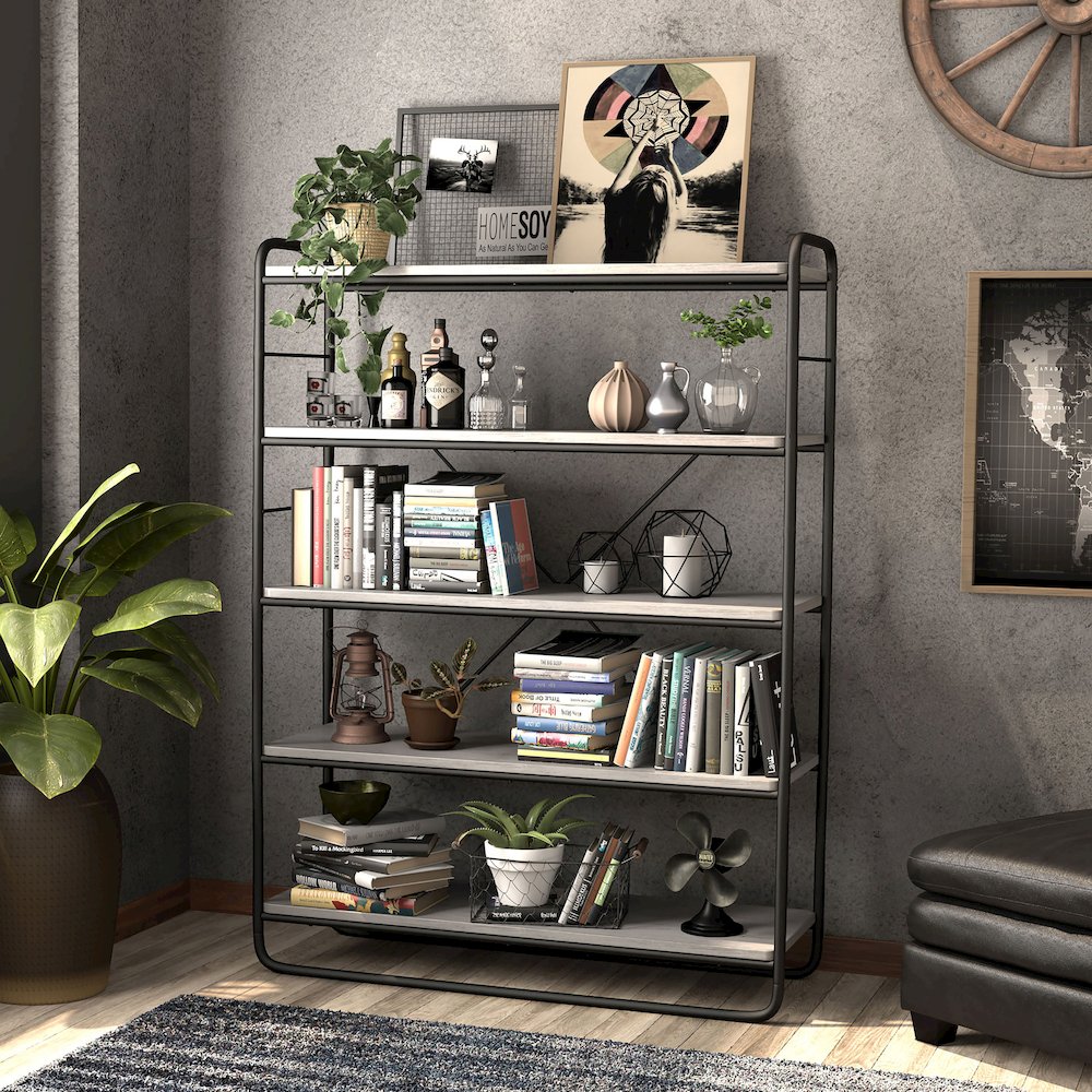 Namco Open Shelf Bookcase. Picture 5