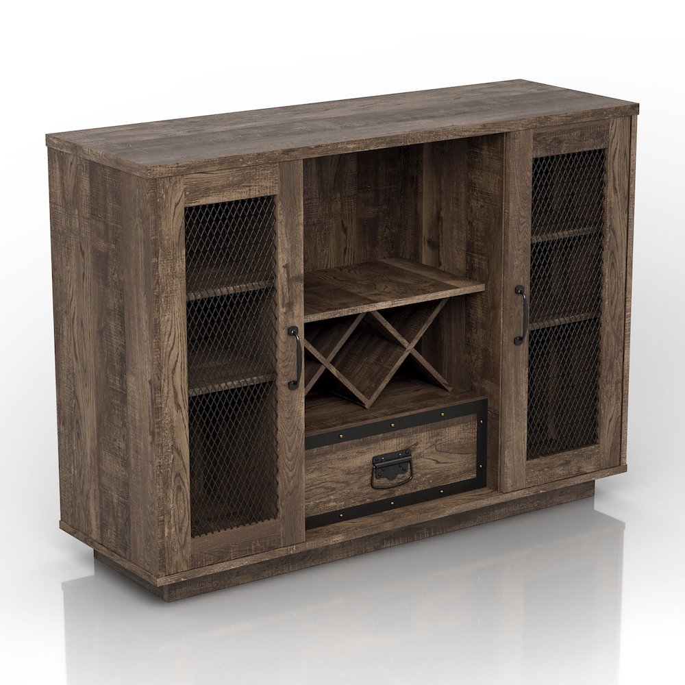 Musa Multi-Storage Wood Buffet with Doors. Picture 1