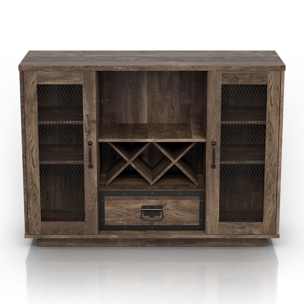 Musa Multi-Storage Wood Buffet with Doors. Picture 2