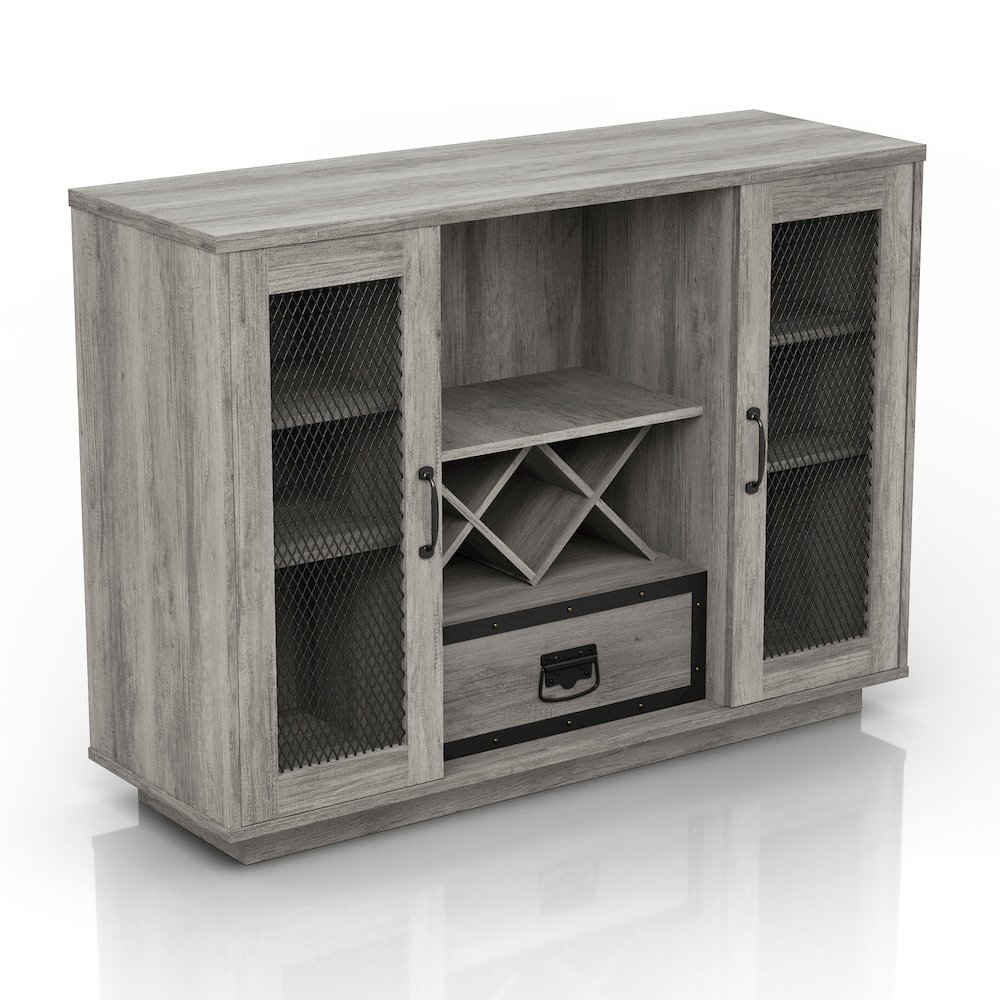 Musa Multi-Storage Wood Buffet with Doors. Picture 1