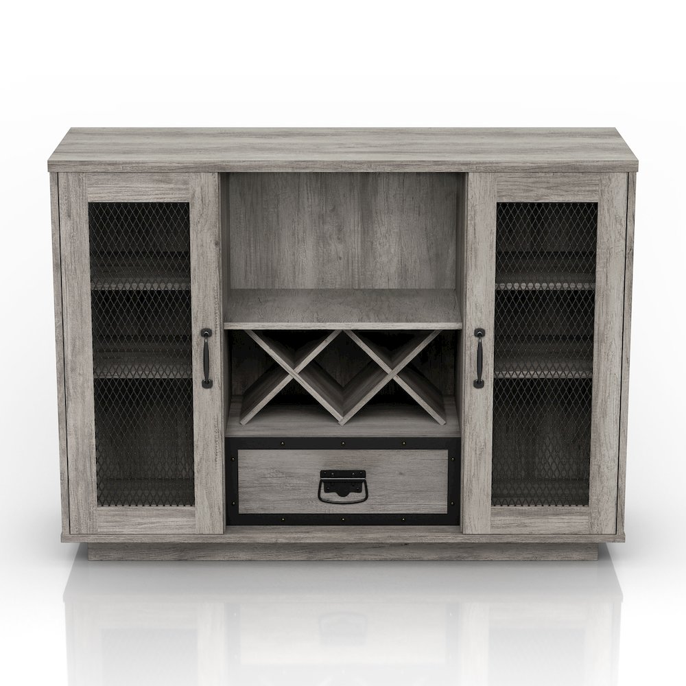 Musa Multi-Storage Wood Buffet with Doors. Picture 2