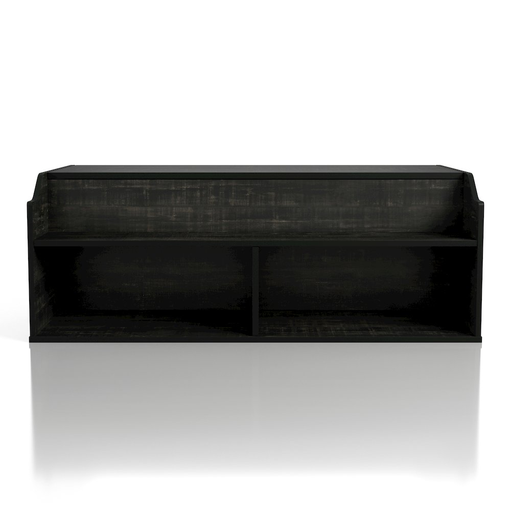 Birch Wood Lift-Top Coffee Table in Black. Picture 1