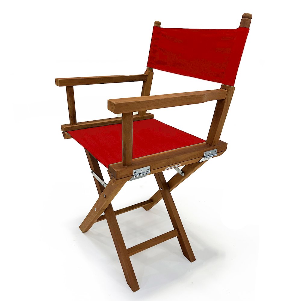 Russell Director Chair, Red. Picture 1