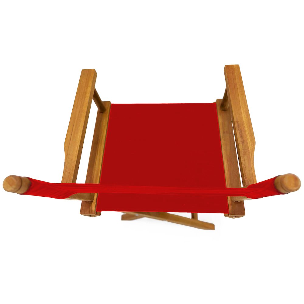 Russell Director Chair, Red. Picture 5