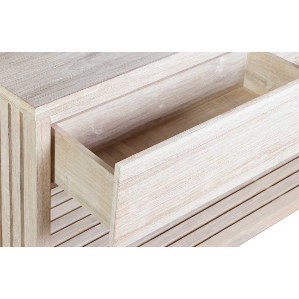 Imperial Grove Outdoor Teak Natural Kitchen Island. Picture 4