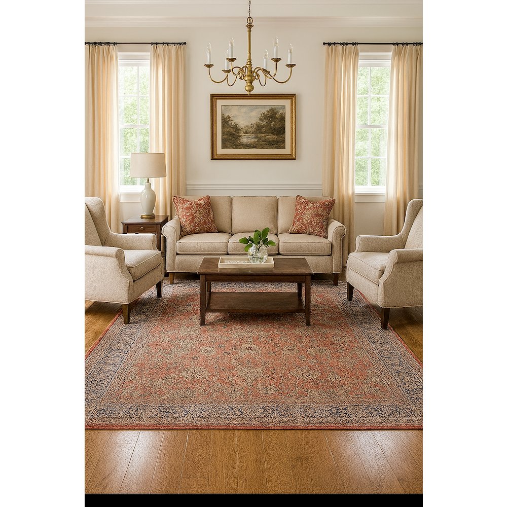 Area Rug Ultra Soft Washable Rug, Non Slip, Stain Resistant Rugs (2'7" x 9'). Picture 4