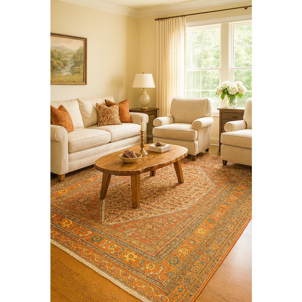 Area Rug Ultra Soft Washable Rug, Non Slip, Stain Resistant Rugs (2'7" x 9'). Picture 4