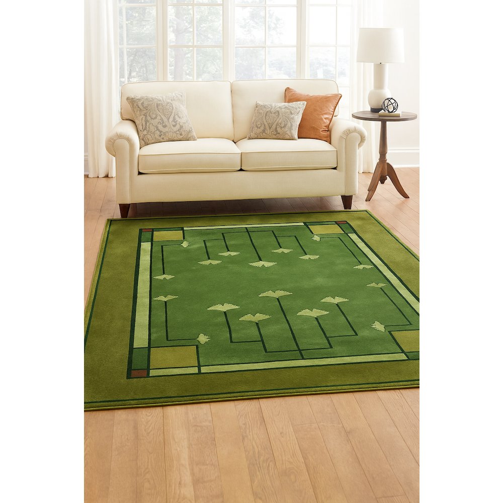 Area Rug Ultra Soft Washable Rug, Non Slip, Stain Resistant Rugs (8' x 10'). Picture 4