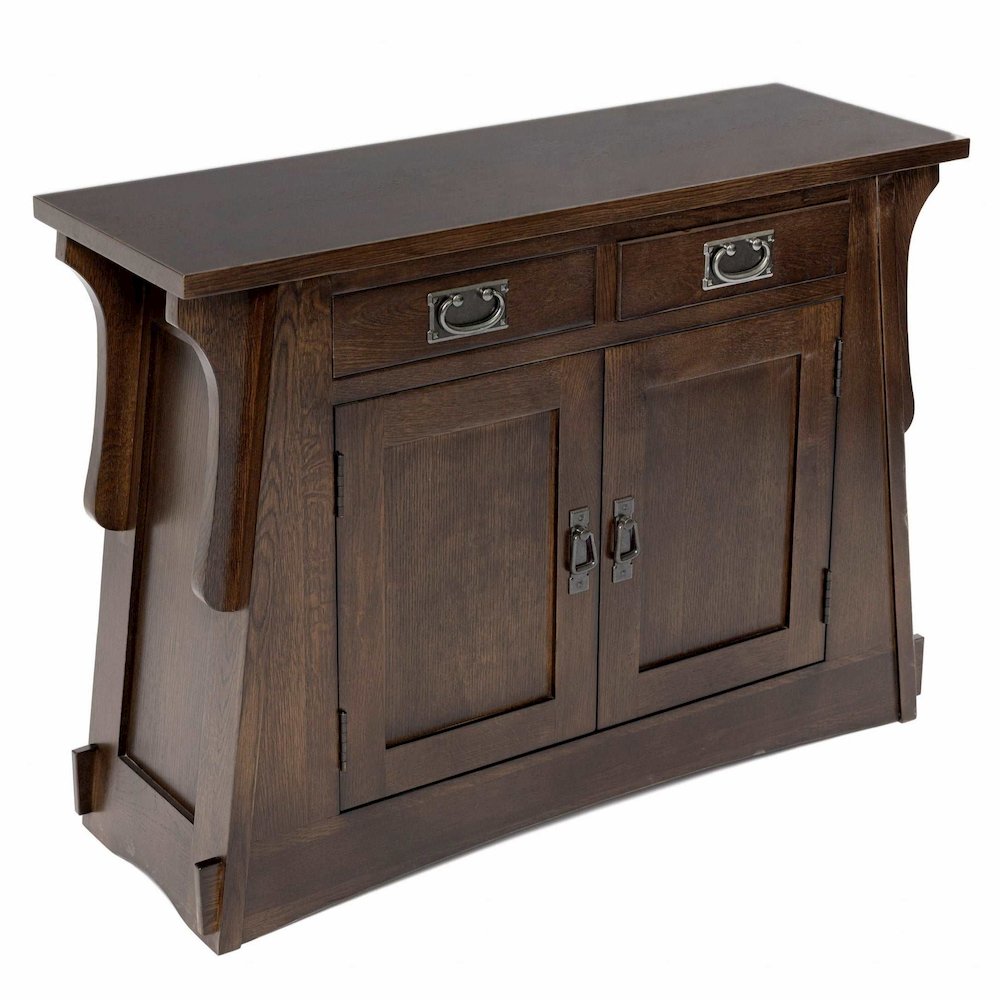 Mission Crofter Style Entry Cabinet - Walnut. Picture 1