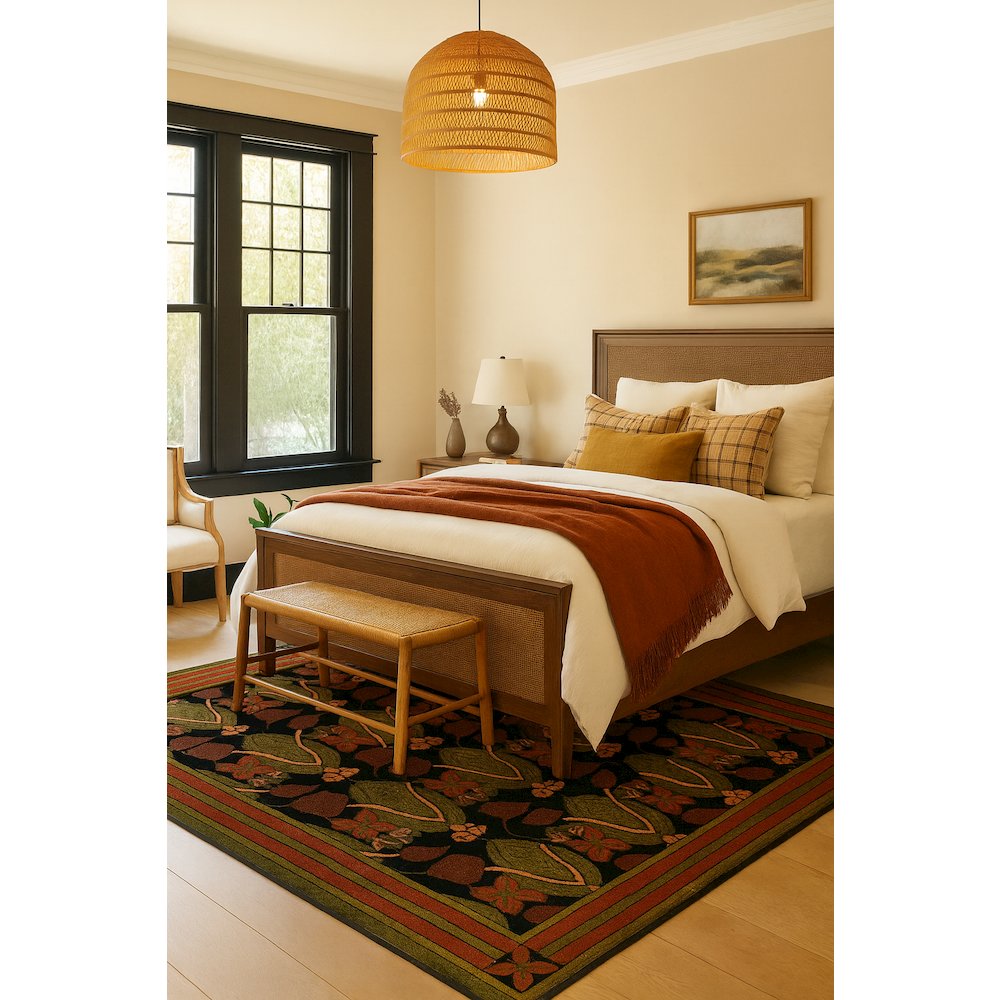 Area Rug Ultra Soft Washable Rug, Non Slip, Stain Resistant Rugs (2'7" x 9'). Picture 5