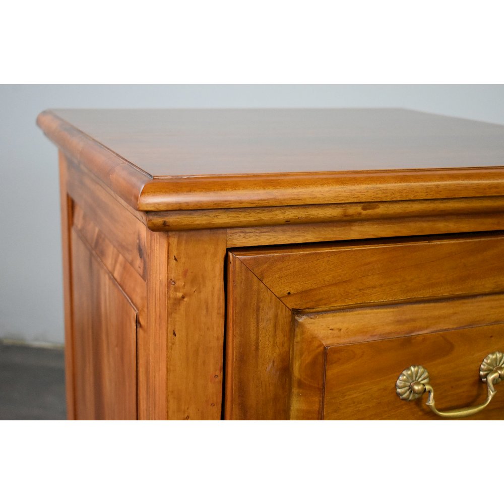 Legacy 2 Drawer File Cabinet - Light Brown Walnut. Picture 2