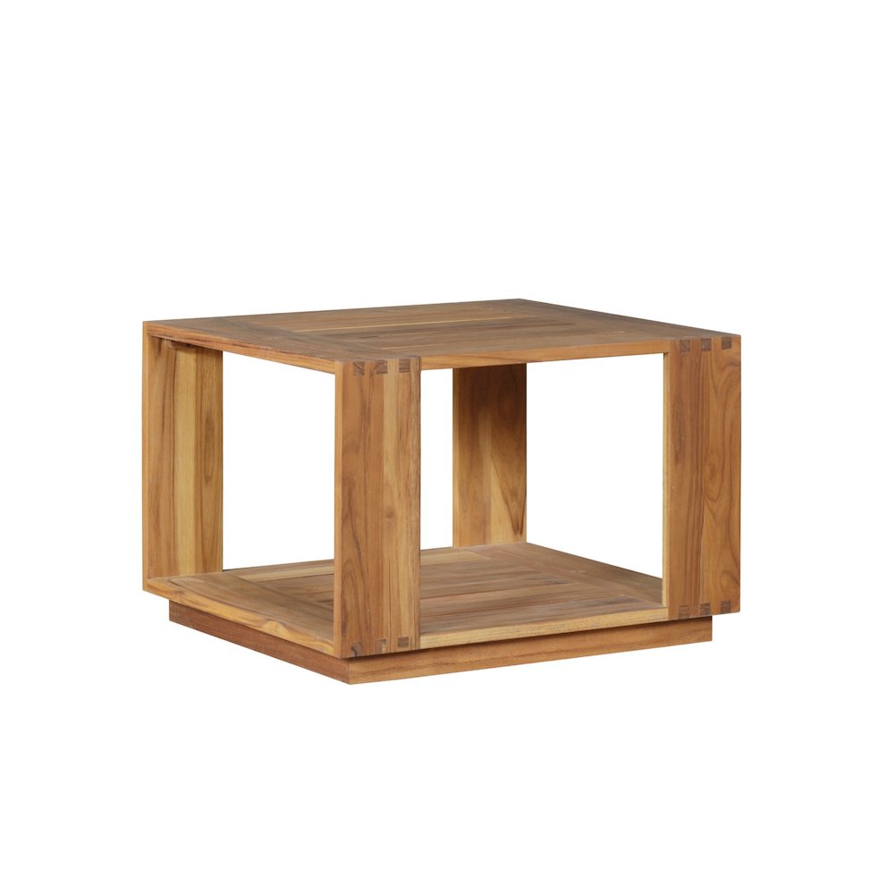 Imperial Grove Teak Outdoor End Table Stylish, Durable. Picture 1