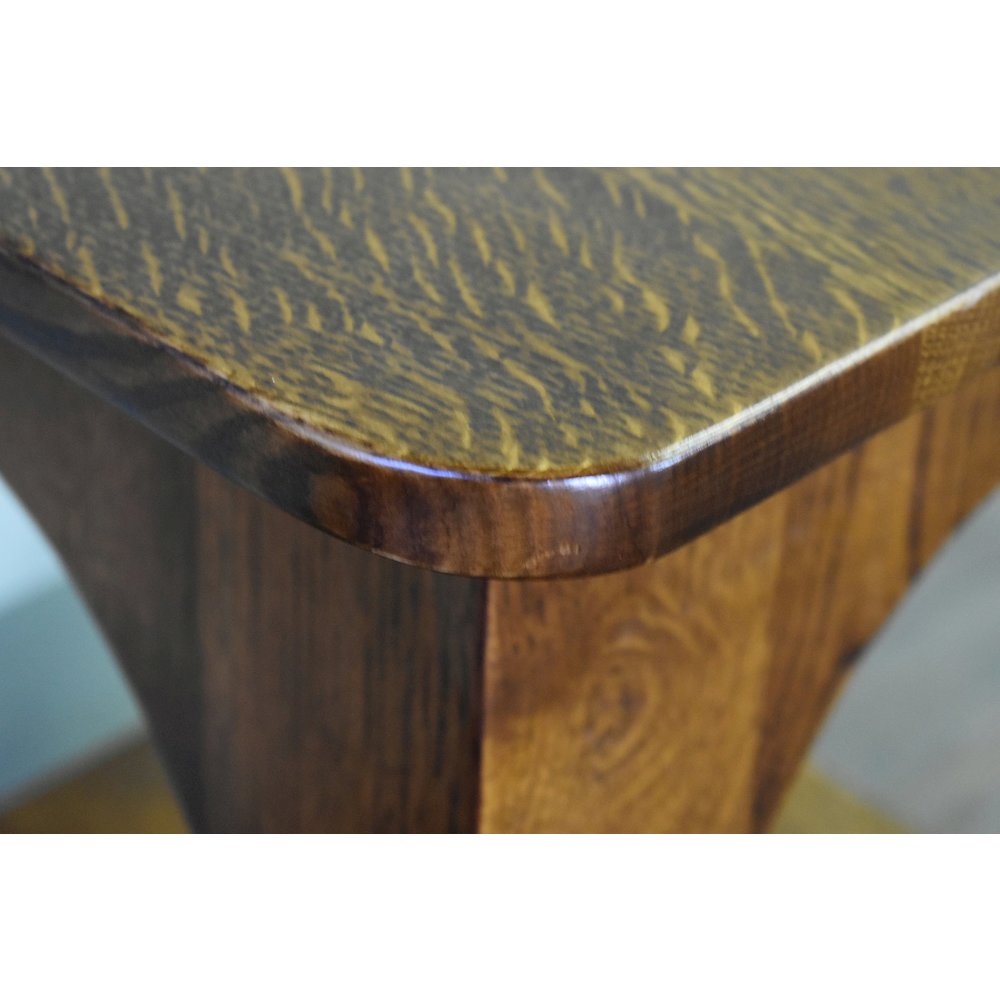 Arts and Crafts / Mission Style Taboret End Table - Walnut. Picture 2
