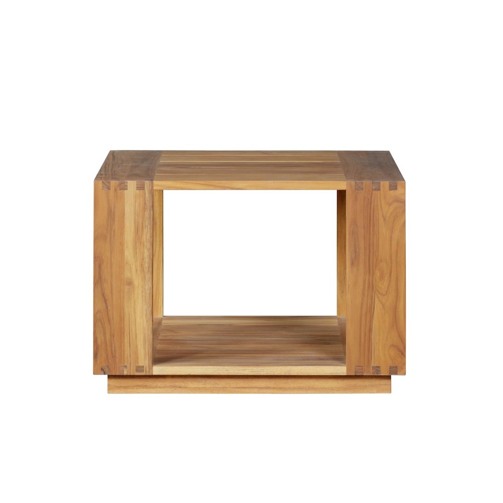 Imperial Grove Teak Outdoor End Table Stylish, Durable. Picture 2