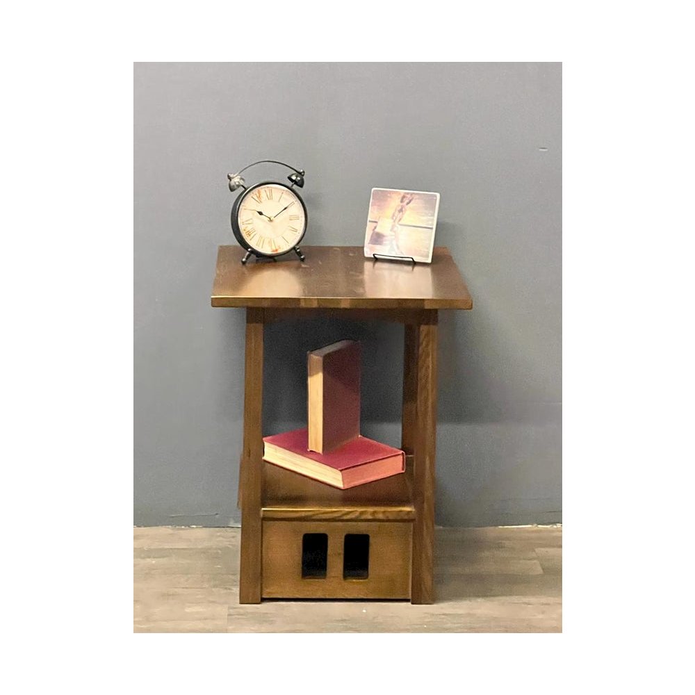 Arts and Crafts / Mission Style Taboret End Table. Picture 2