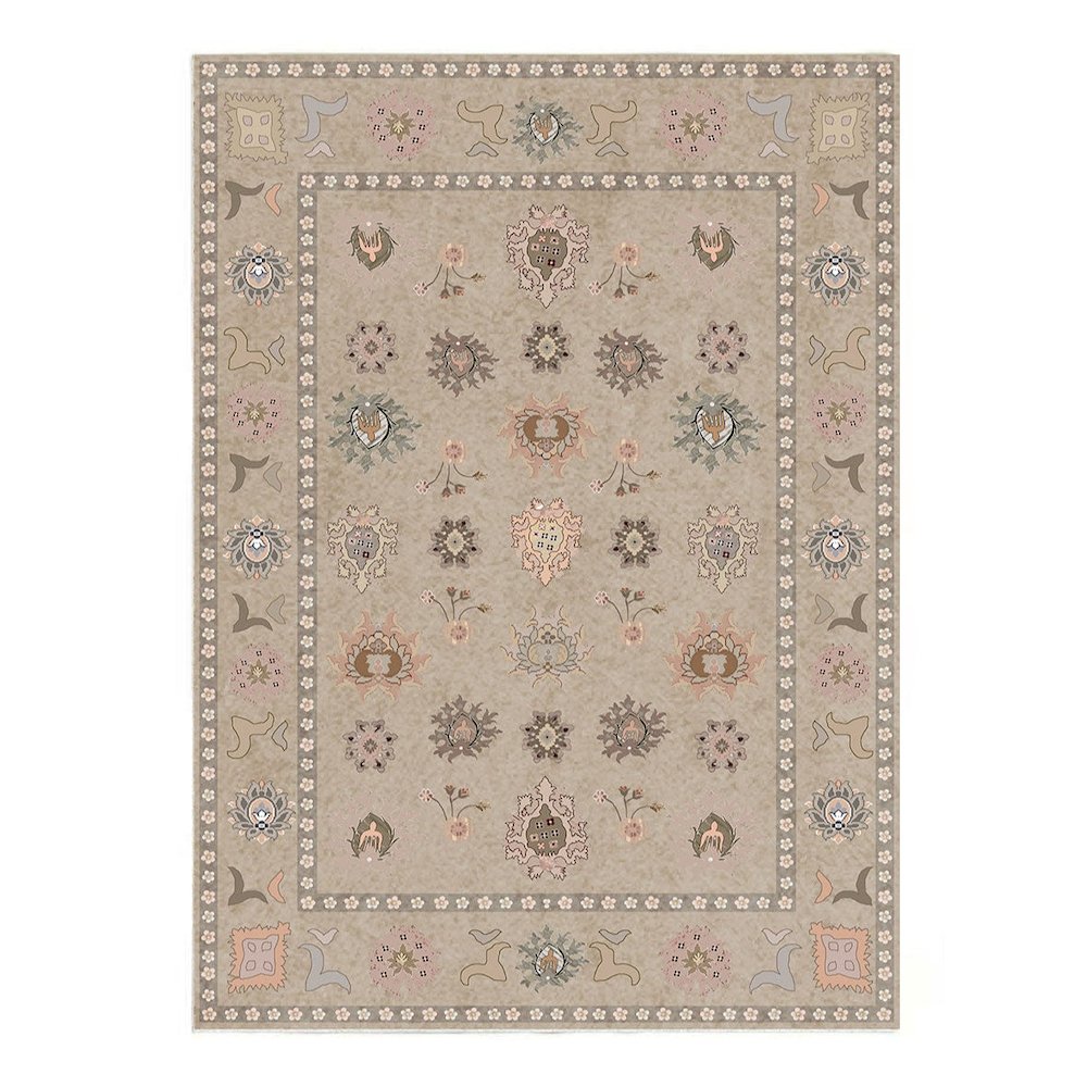 Area Rug Ultra Soft Washable Rug, Non Slip, Stain Resistant Rugs (2'7" x 9'). Picture 2