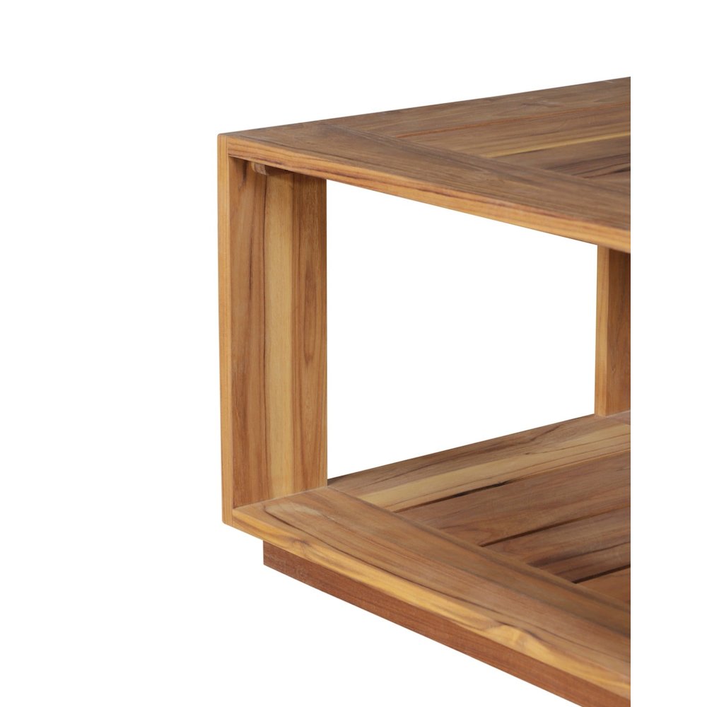 Imperial Grove Teak Outdoor End Table Stylish, Durable. Picture 4