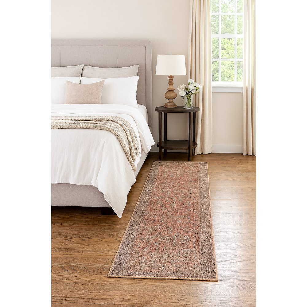 Area Rug Ultra Soft Washable Rug, Non Slip, Stain Resistant Rugs (2'7" x 9'). Picture 2